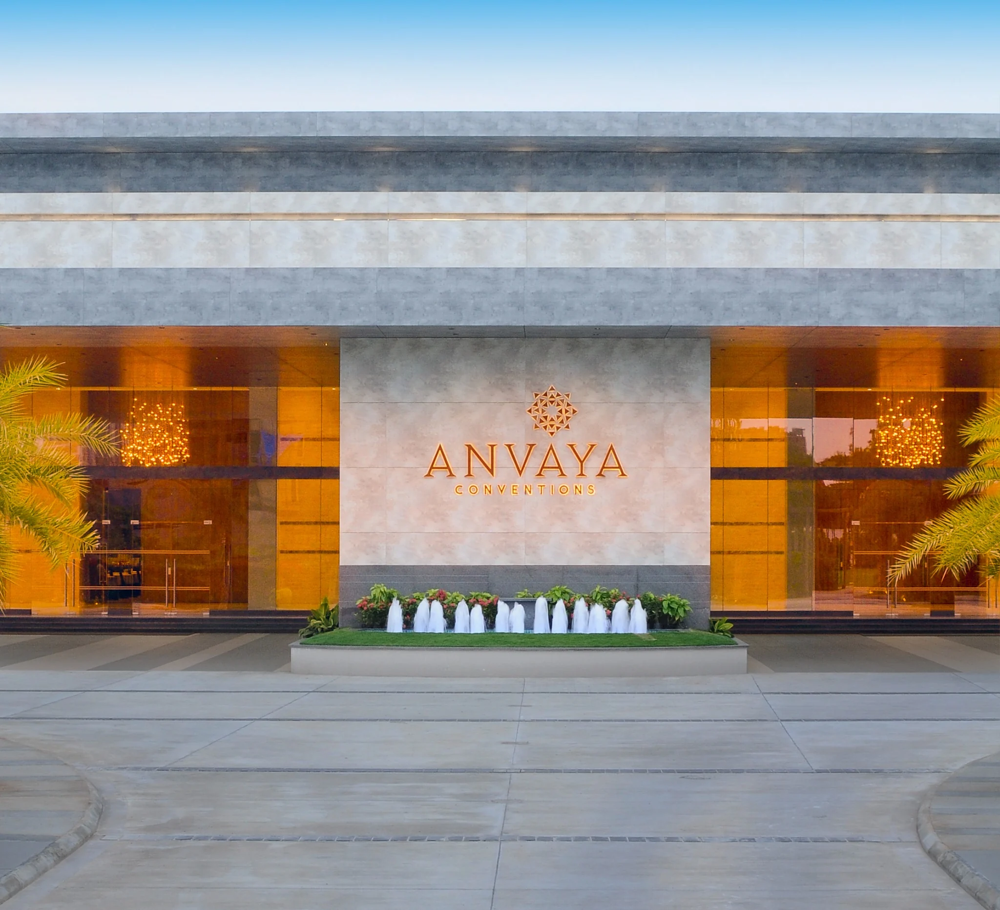 Anvaya Conventions banquet hall interior