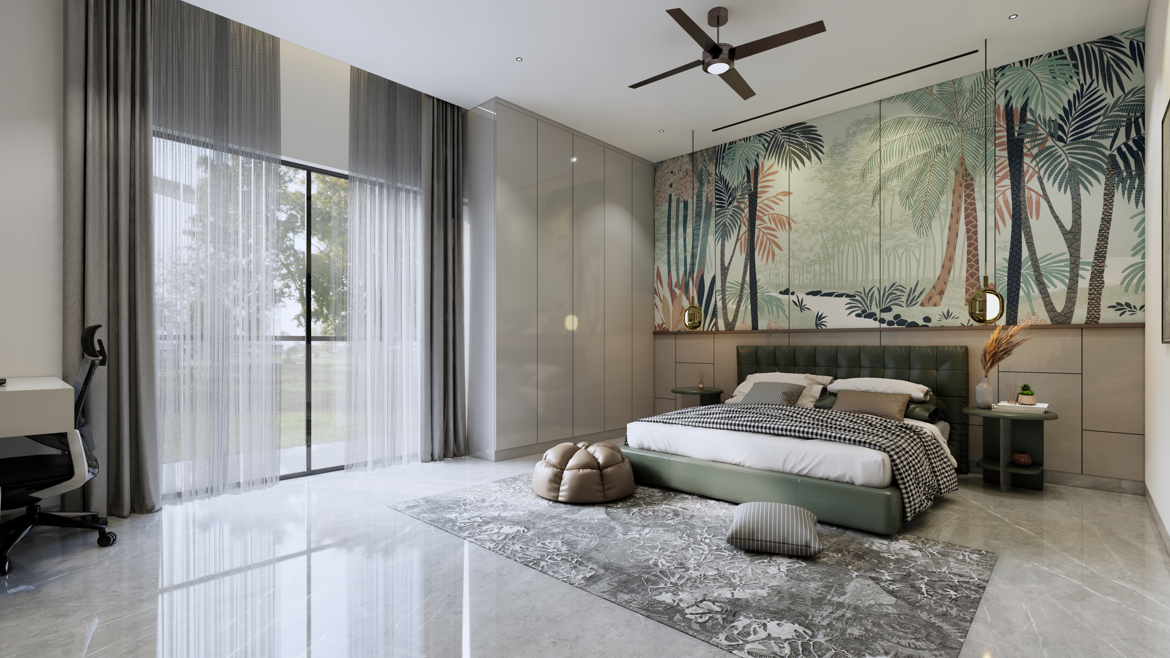 Dr Vishal master bedroom (2)