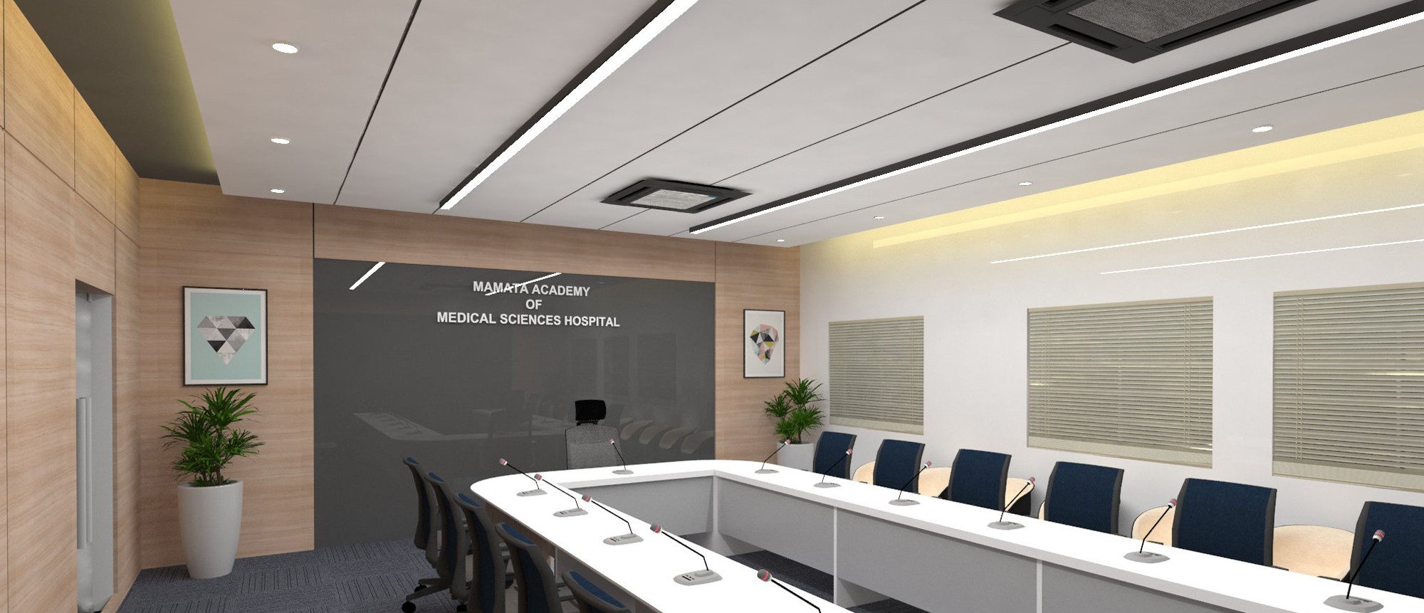 Mamatha Medical Campus conference room