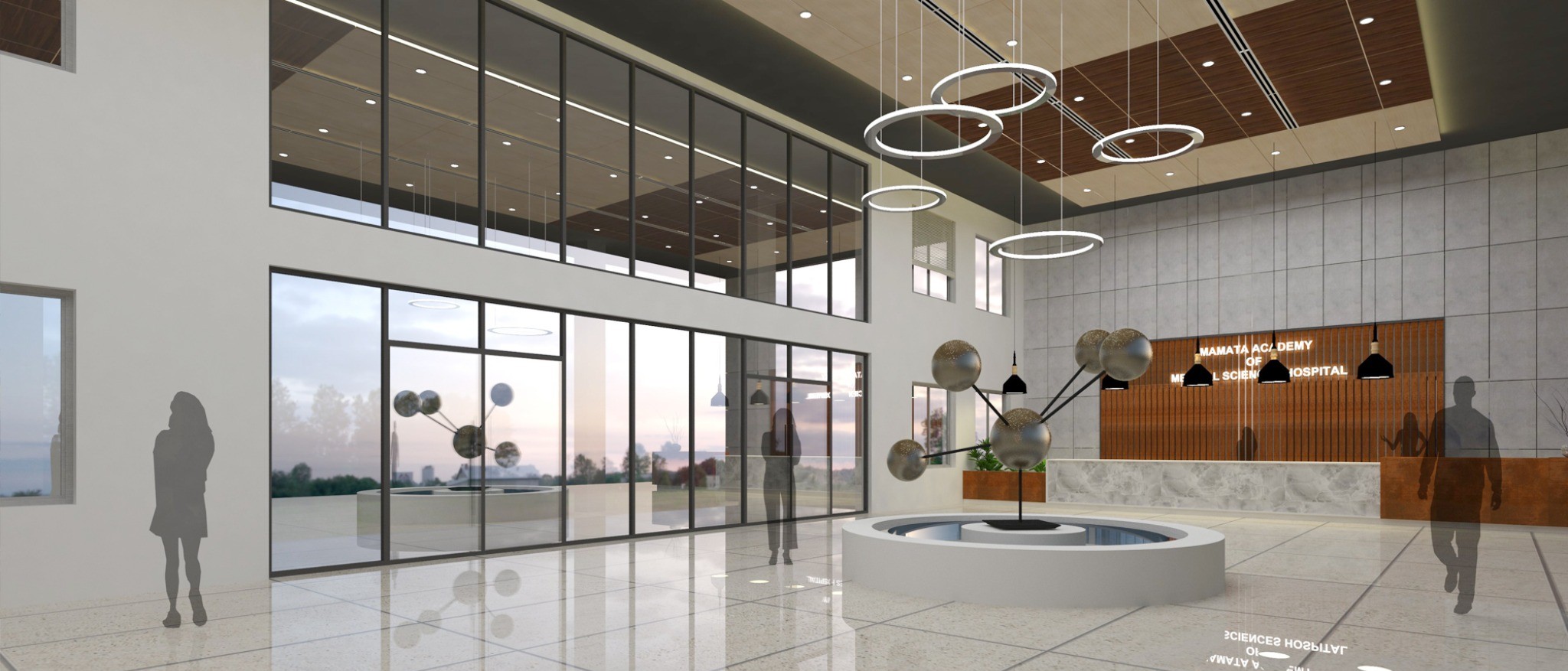 Mamatha Medical Campus medical college foyer entrance