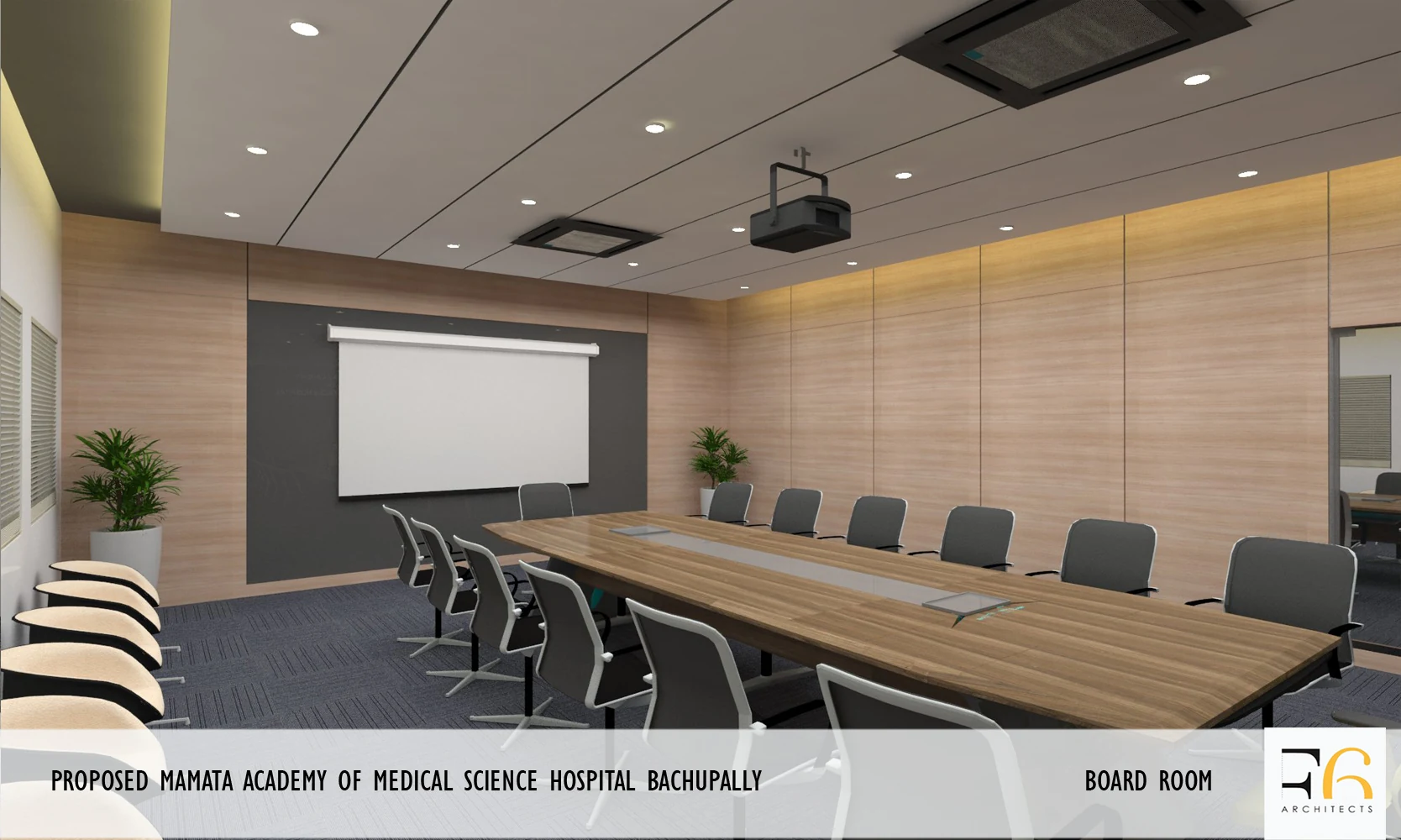 Mamatha Medical Campus board room