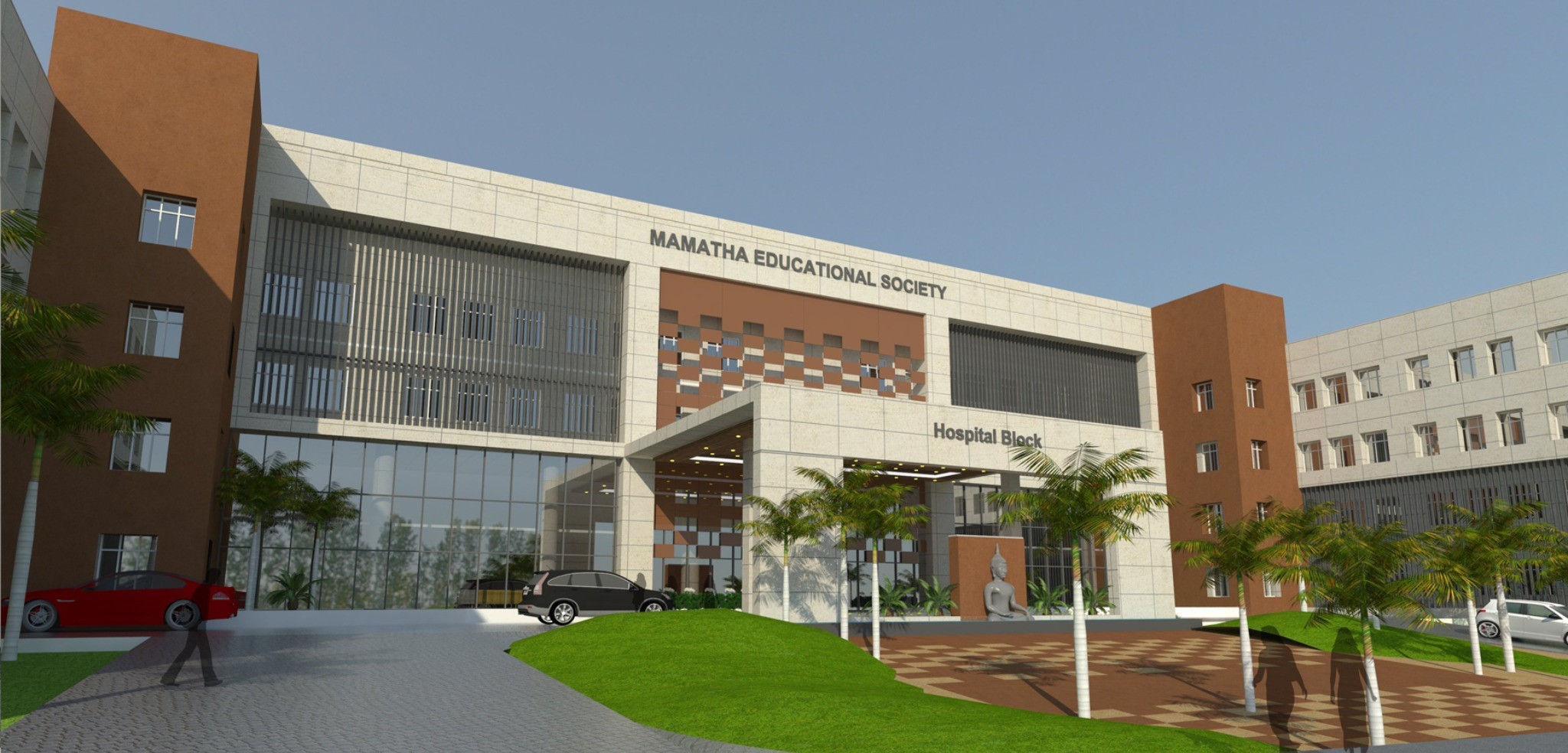 Mamatha Medical Campus hospital exterior option 2