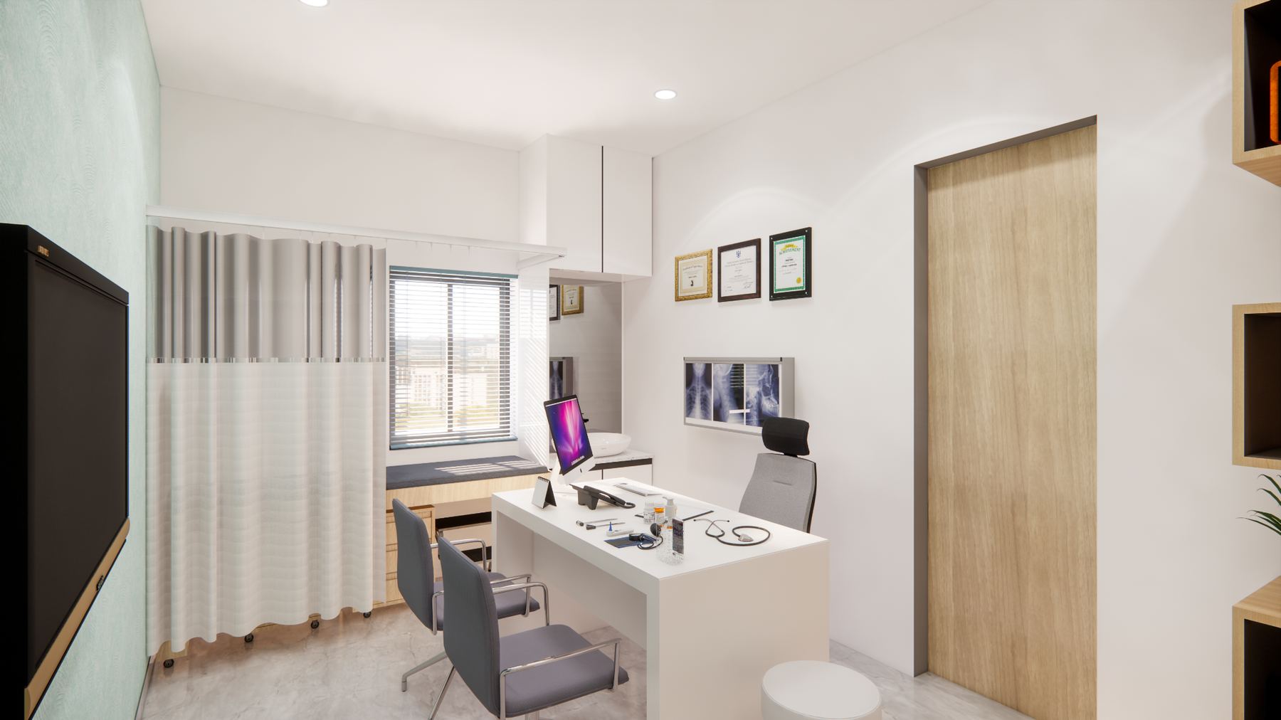 Prudence Super-Speciality Hospitals waiting hall