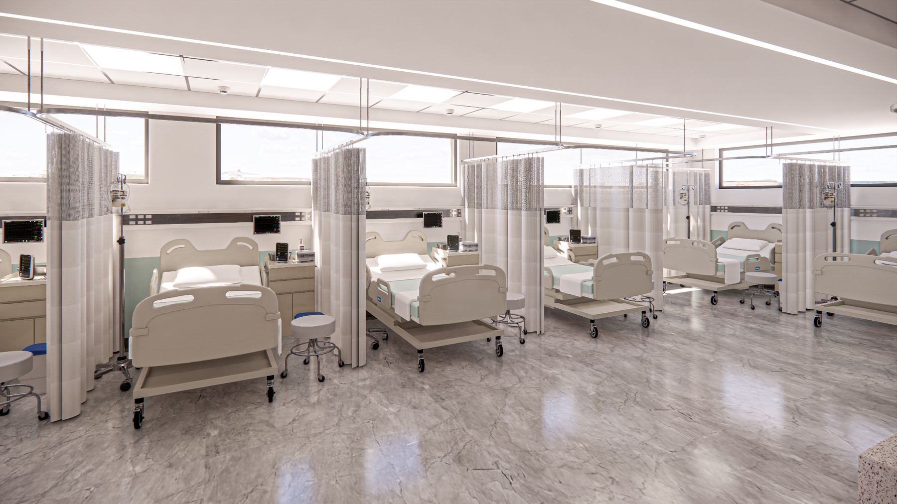 Prudence Super-Speciality Hospitals patient room