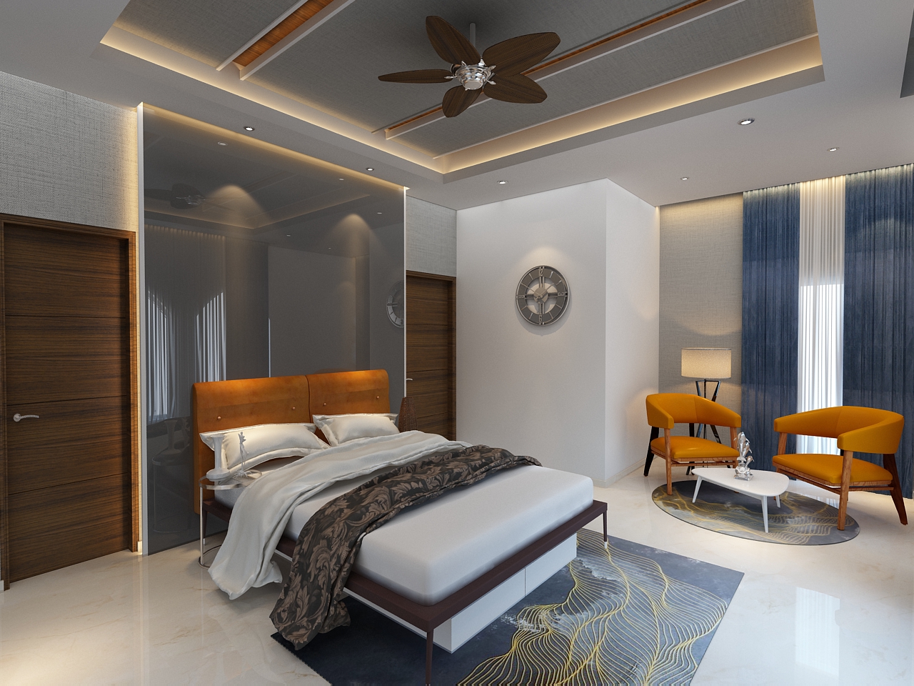 Prestine Villa Guest Bedroom View 01